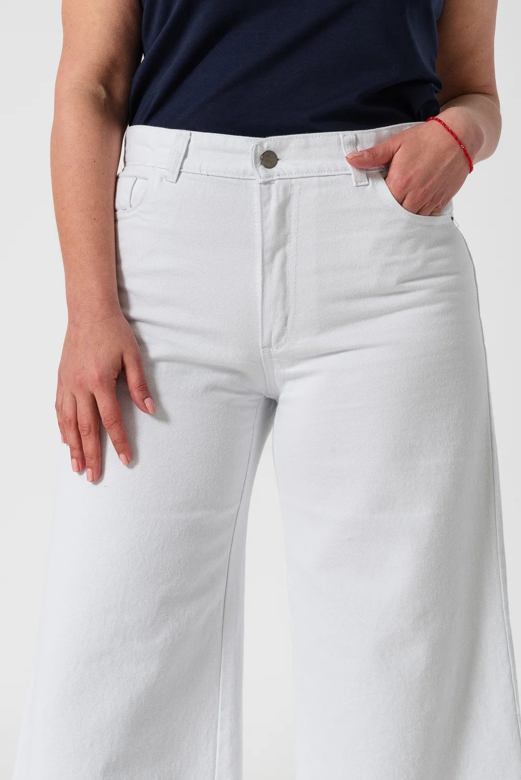 0010578 - JEANS WIDE LOW BLANCO