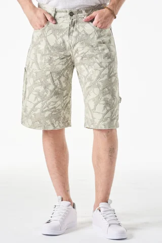 BERMUDA BAGGY ESTAMPADA - Vista 2