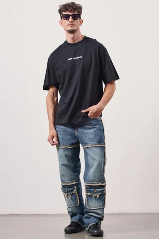 JEAN BAGGY FLECO - Vista 1