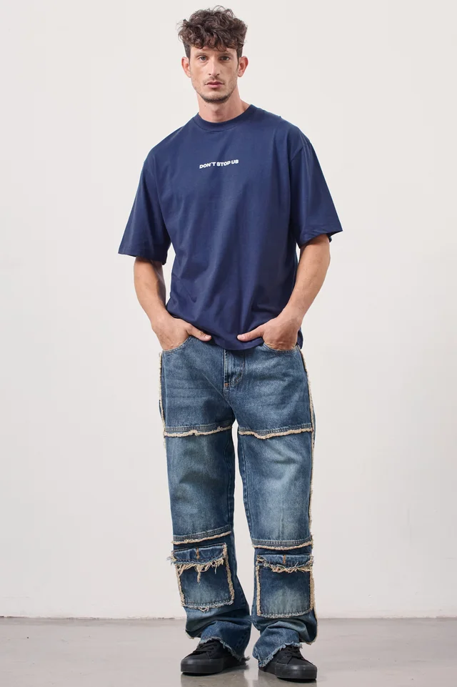 JEAN BAGGY FLECO