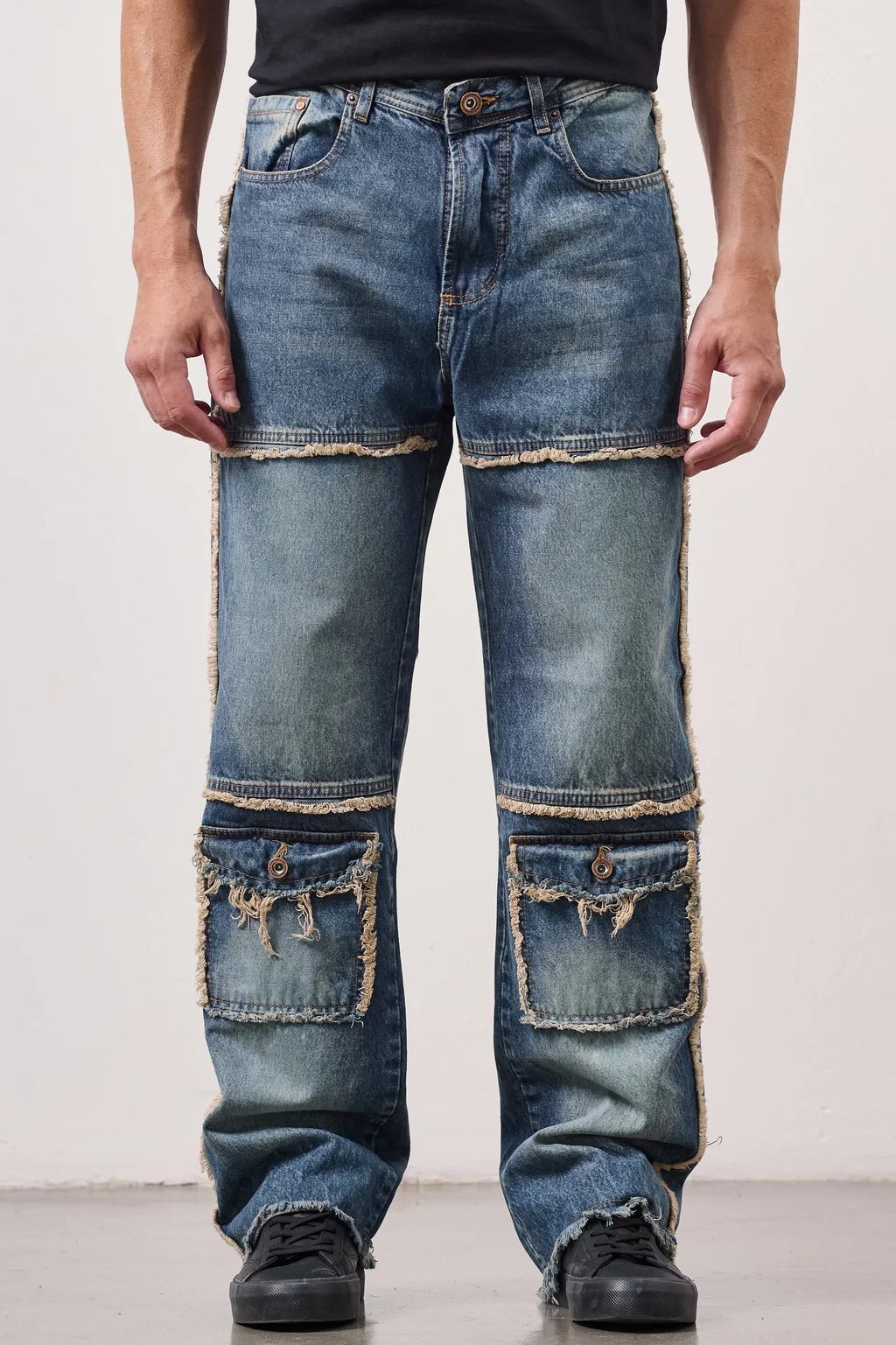 JEAN BAGGY FLECO