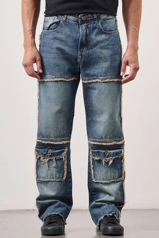JEAN BAGGY FLECO - Vista 2