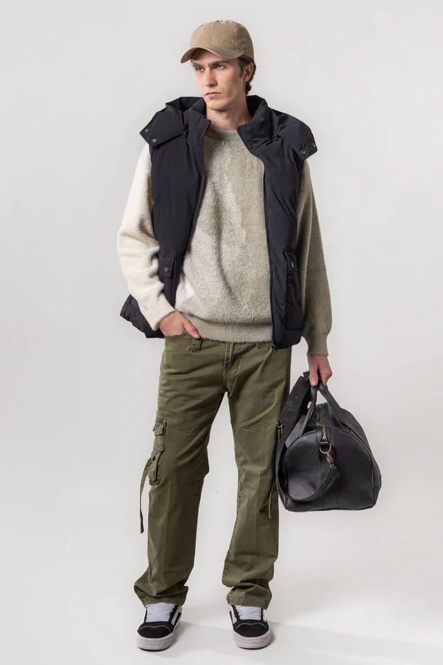 JEAN CARGO CON TIRAS
