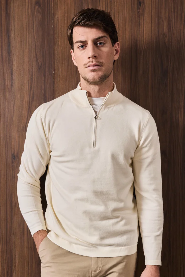 SWEATER MEDIO CIERRE