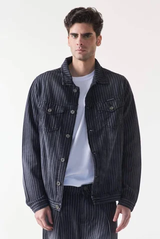 CAMPERA JEAN ESTAMPADA - Vista 1