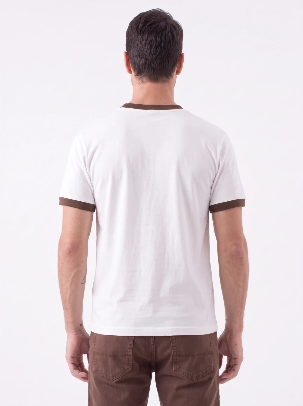 REMERA REGULAR COMBINADA