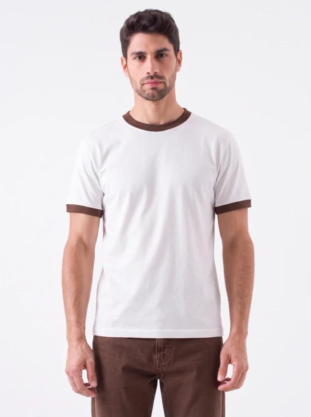 REMERA REGULAR COMBINADA