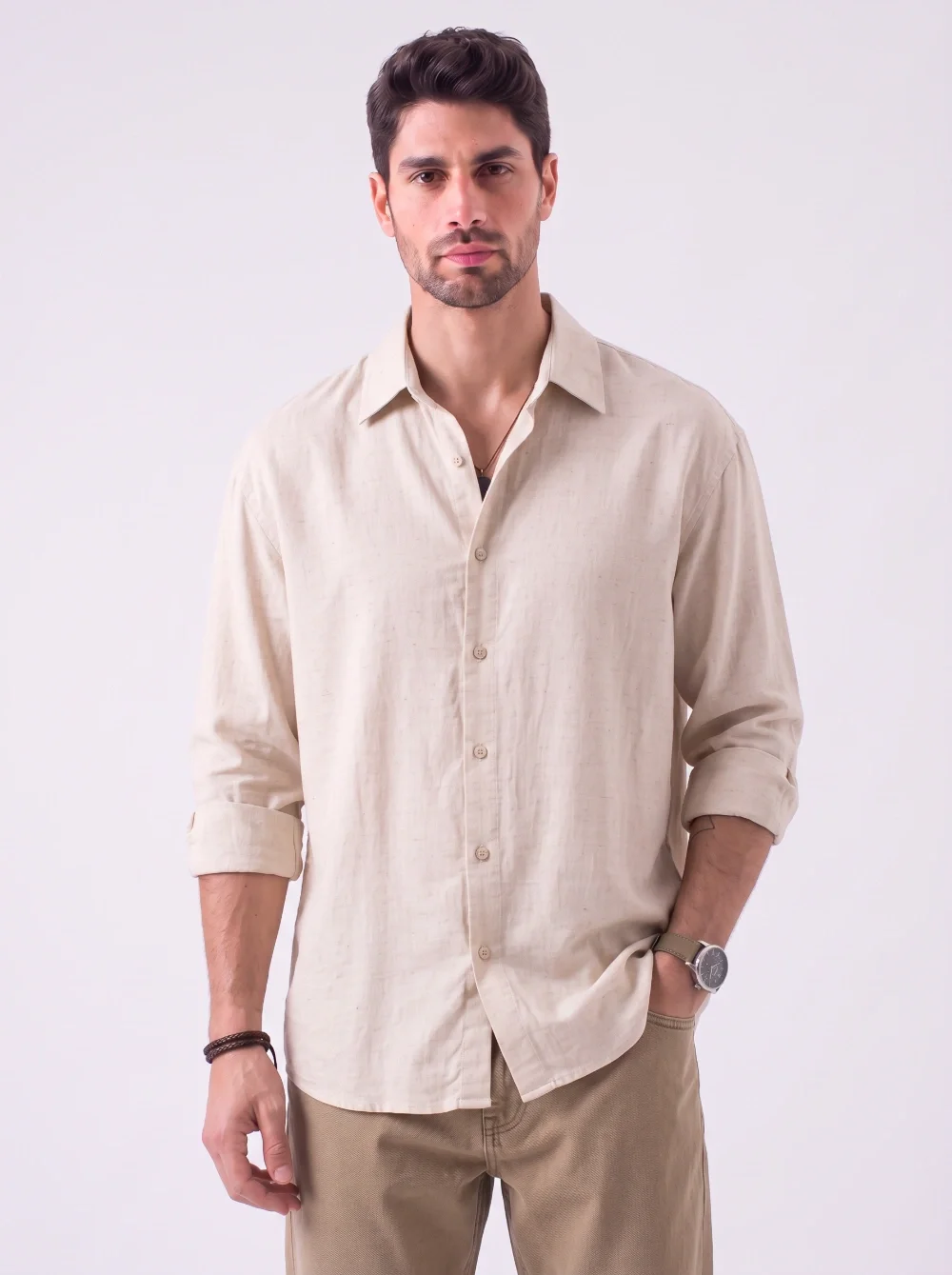 CAMISA MANGA LARGA