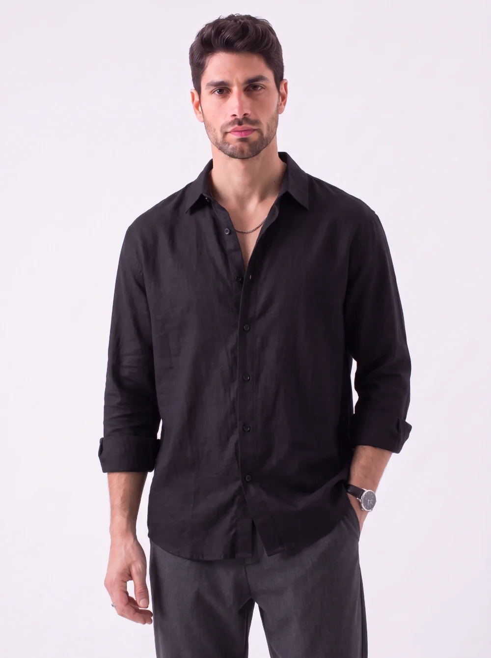 CAMISA MANGA LARGA