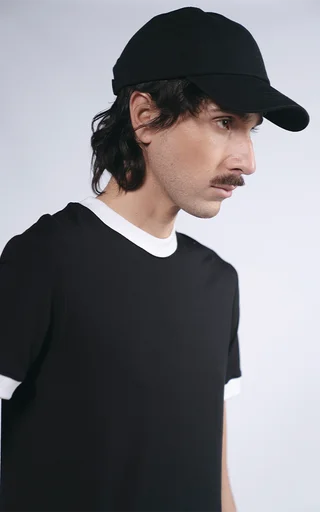 Remera Daily Tee [ Negro ] - Vista 3