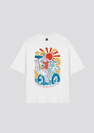 Remera Asia Queen [ Blanco ] - Vista 2