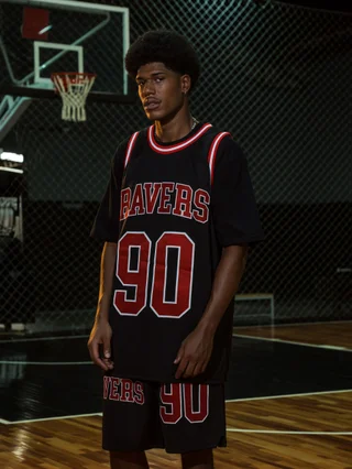 Sudadera Ravers NBA [ Negro / Rojo ] - Vista 1