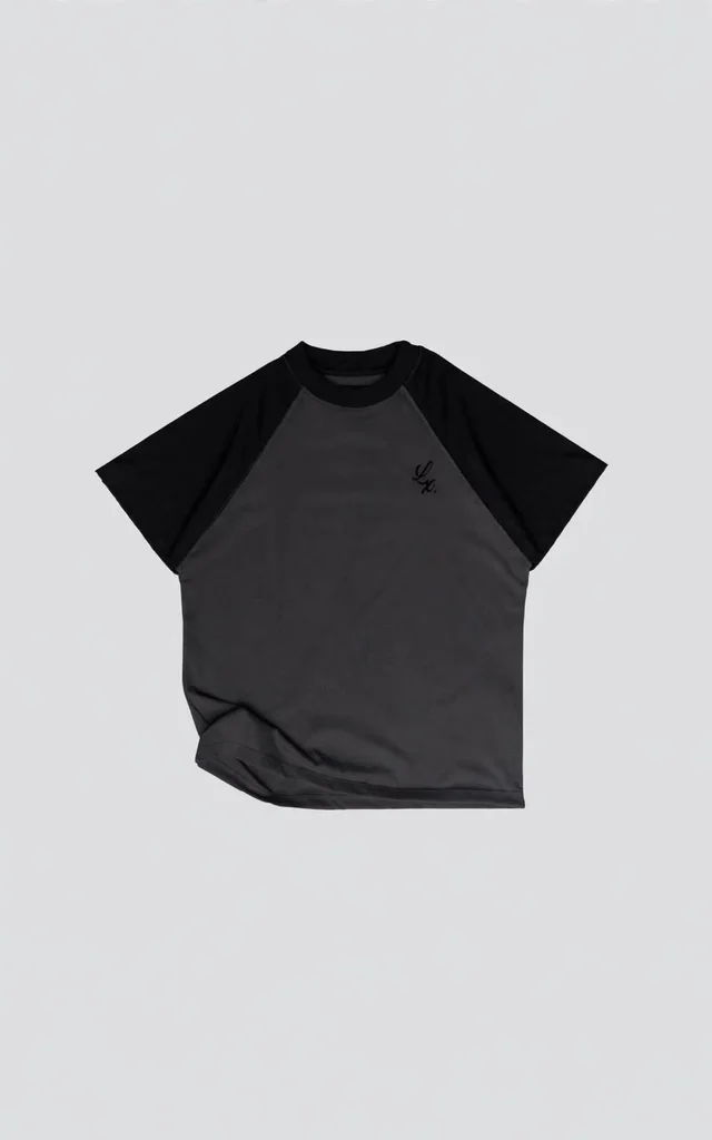 Remera League [ Carbón - Negro ]