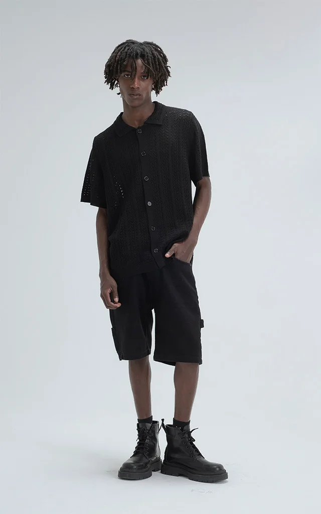 Camisa Weg [ Negro ]