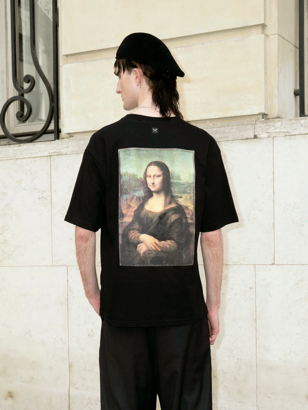 Remera Leonardo Da Vinci [ Negro ]