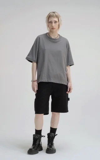 Remera Tracy [ Concreto ] - Vista 1