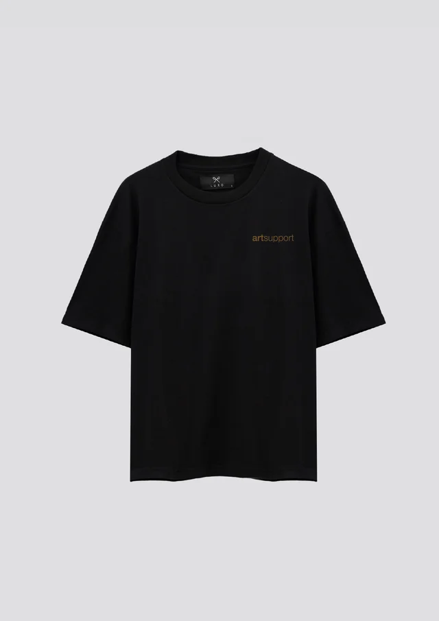 Remera Vincent Van Gogh [ Negro ]