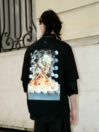 Remera Salvador Dalí [ Negro ] - Vista 1
