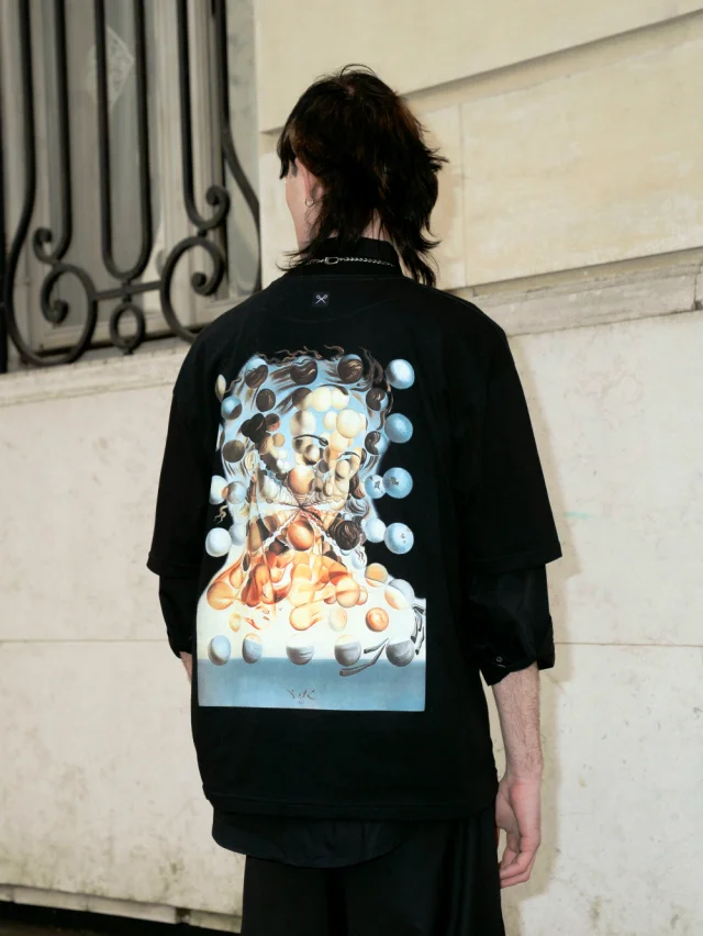 Remera Salvador Dalí [ Negro ]