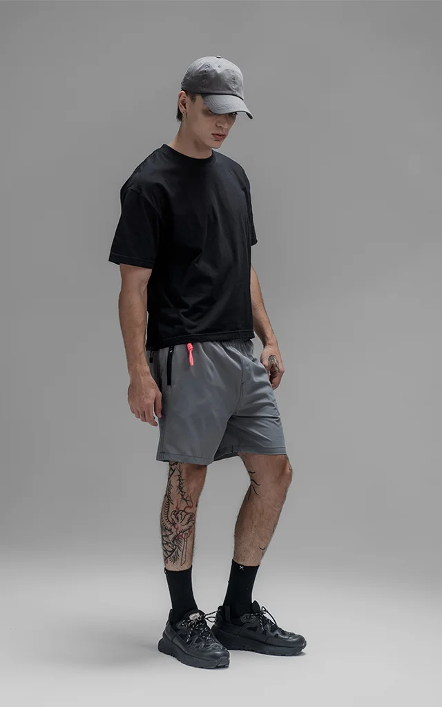 Short Zipper [ Carbón ]