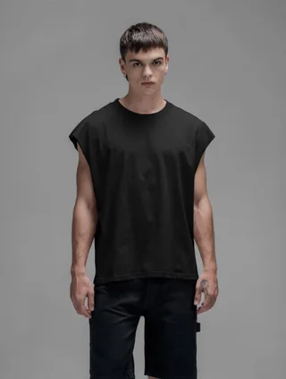 Sudadera Control Crop [ Negro ] - Vista 1