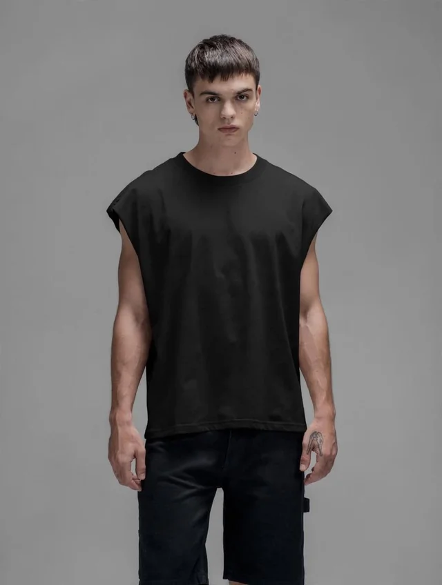 Sudadera Control Crop [ Negro ]