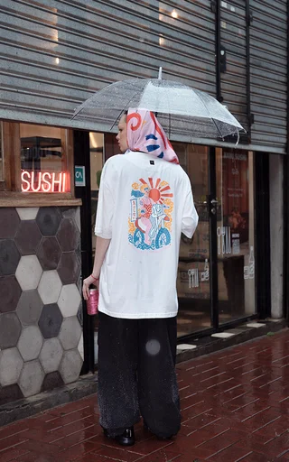 Remera Asia Queen [ Blanco ] - Vista 1