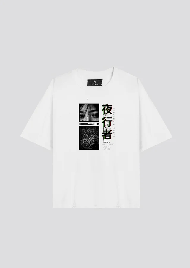 Remera Tokio [ Blanco ]