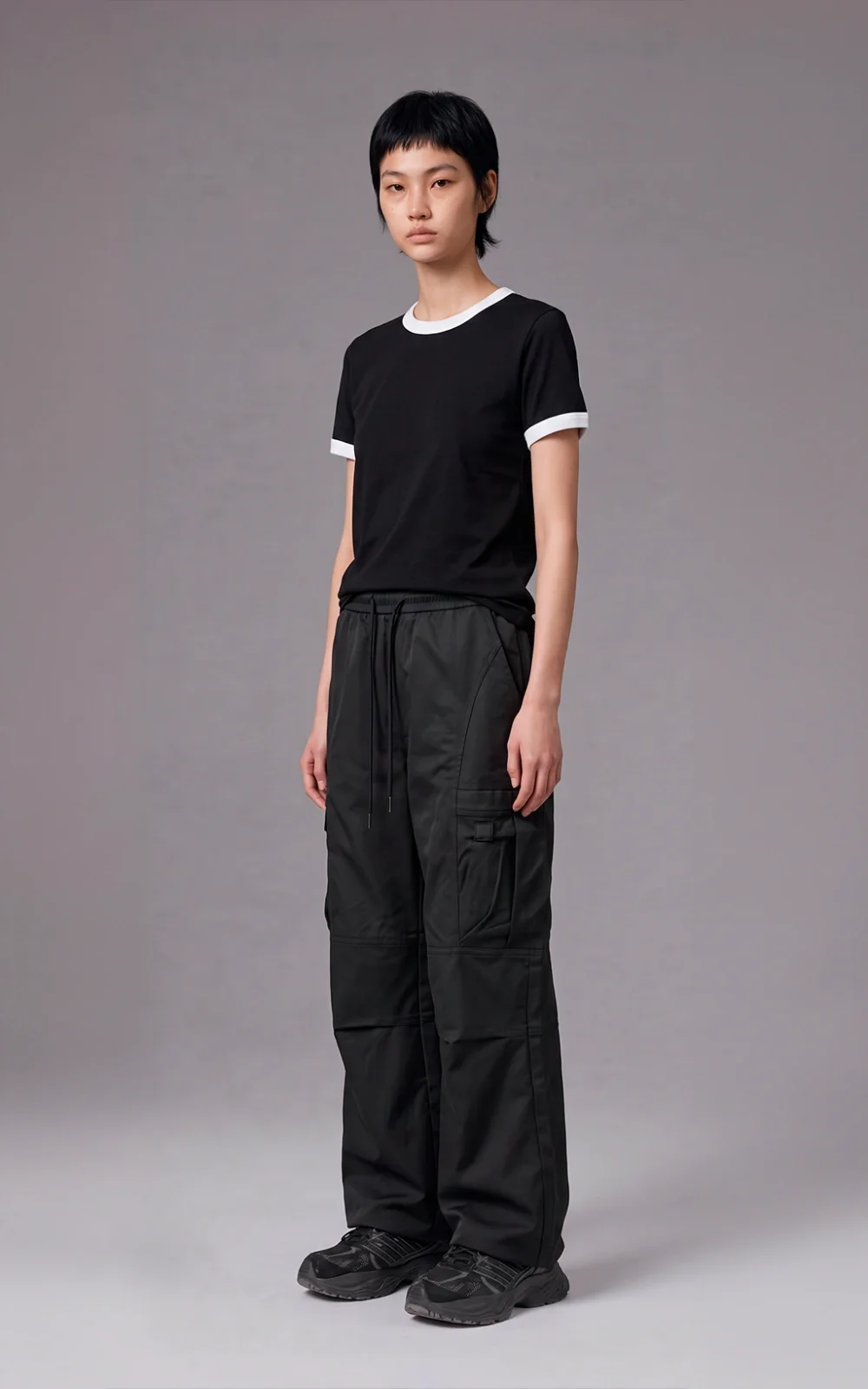 Remera Daily Tee [ Negro ]