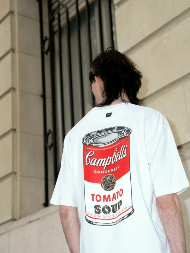 Remera Andy Warhol [ Blanco ]
