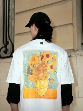 Remera Vincent Van Gogh [ Blanco ] - Vista 4