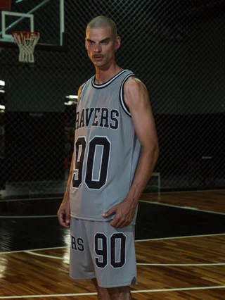 Sudadera Ravers NBA [ Gris / Negro ] - Vista 3