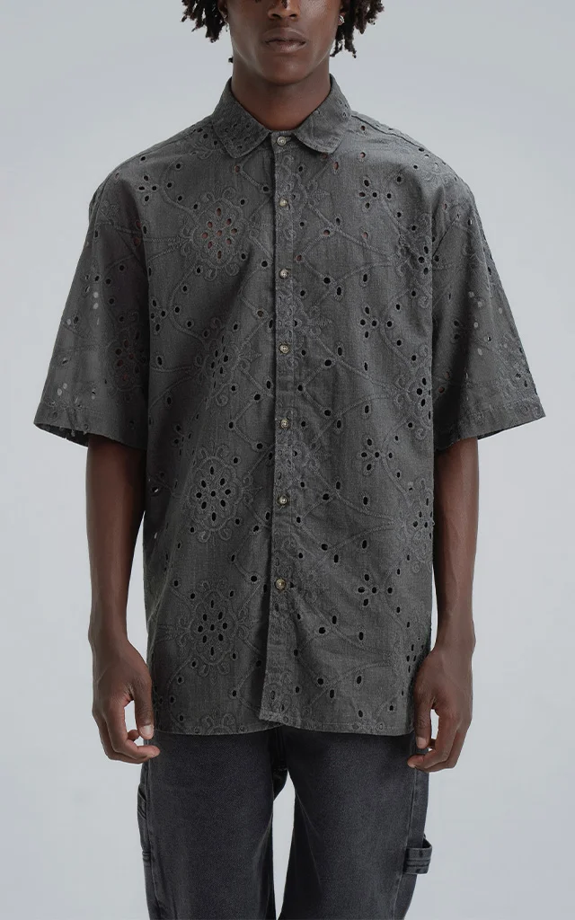 Camisa Dust [ Negro ]