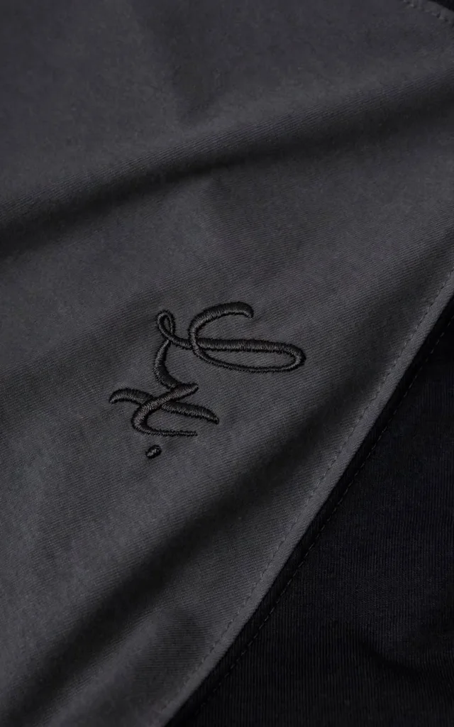 Remera League [ Carbón - Negro ]