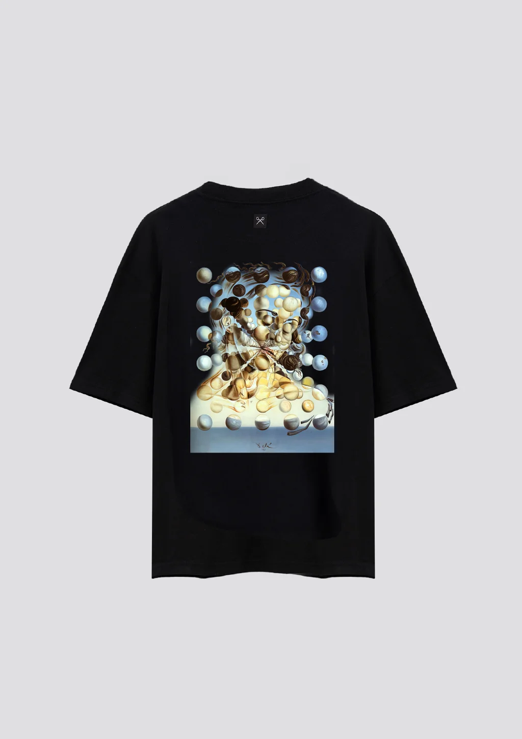 Remera Salvador Dalí [ Negro ]