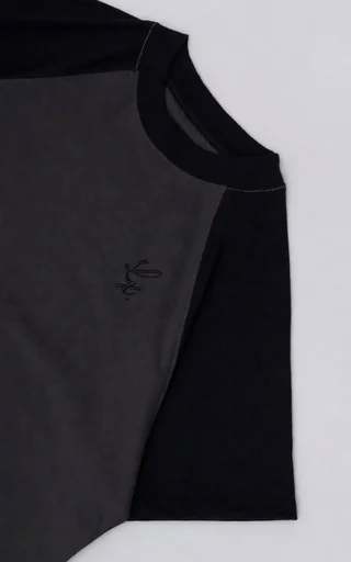 Remera League [ Carbón - Negro ] - Vista 3