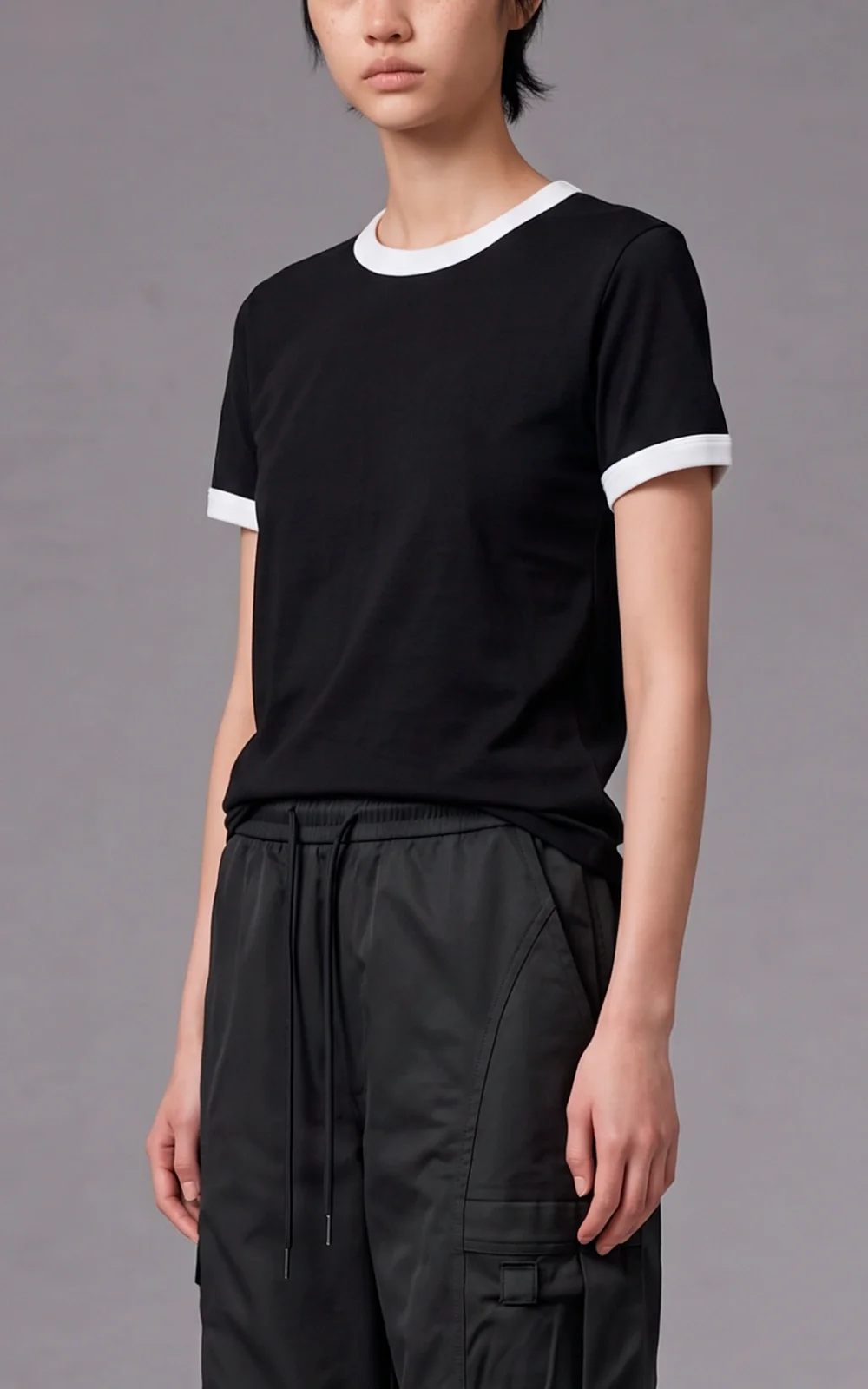 Remera Daily Tee [ Negro ]