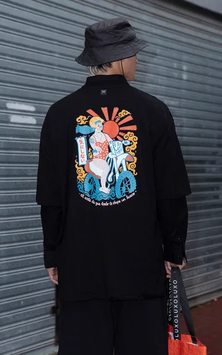 Remera Asia Queen [ Negro ] - Vista 2