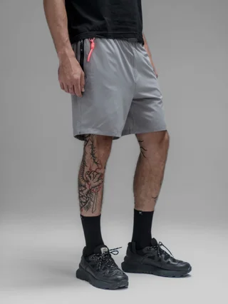 Short Zipper [ Gris ] - Vista 5