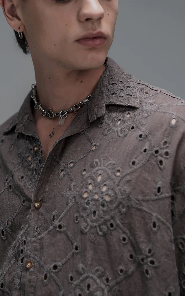 Camisa Dust [ Chocolate ]