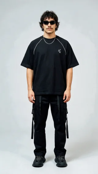Remera Club [ Negro ] - Vista 1