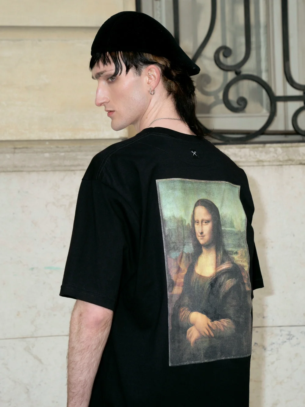 Remera Leonardo Da Vinci [ Negro ]