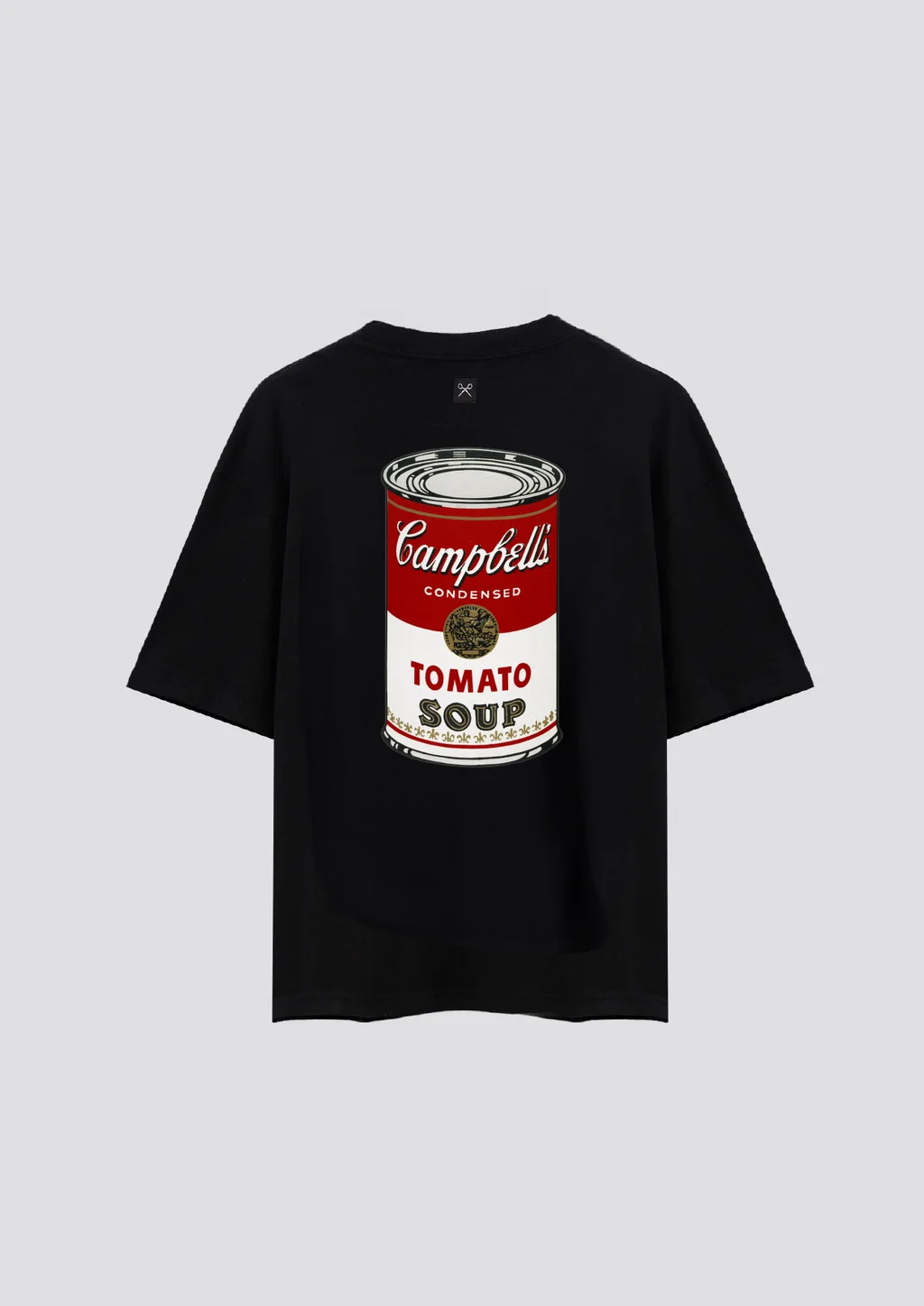 Remera Andy Warhol [ Negro ]