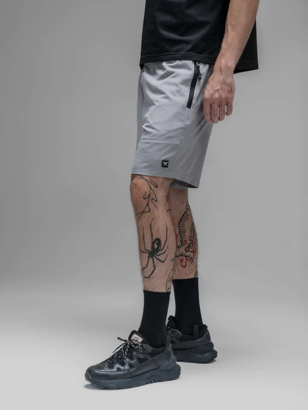 Short Zipper [ Gris ]