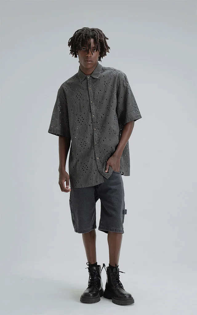 Camisa Dust [ Negro ]
