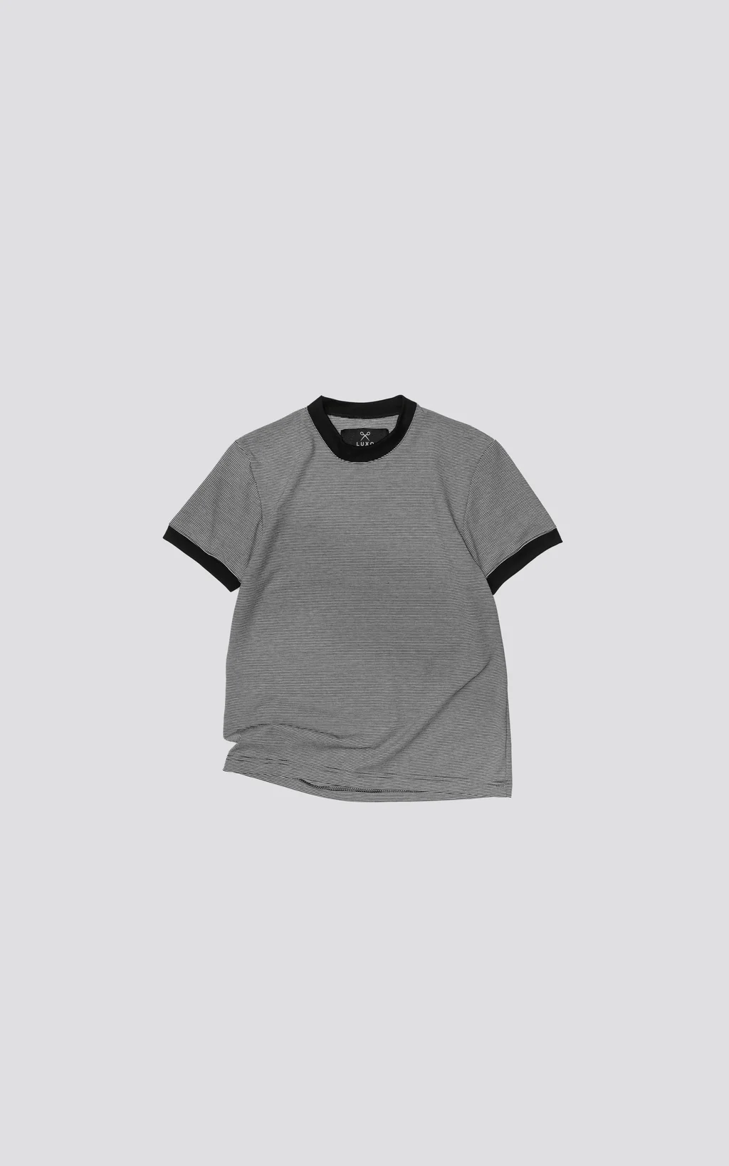 Remera Daily Tee [ Rayado Negro ]