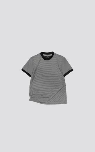 Remera Daily Tee [ Rayado Negro ] - Vista 4