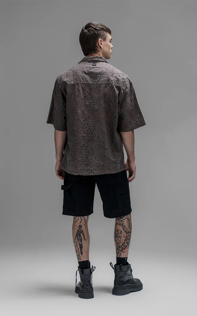 Camisa Dust [ Chocolate ]