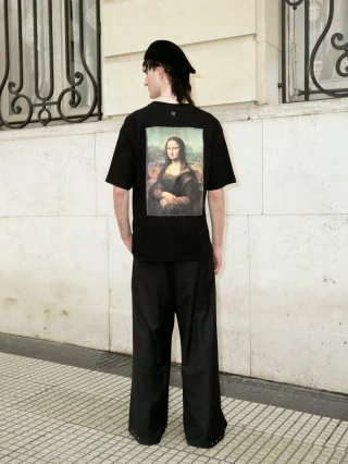 Remera Leonardo Da Vinci [ Negro ] - Vista 5