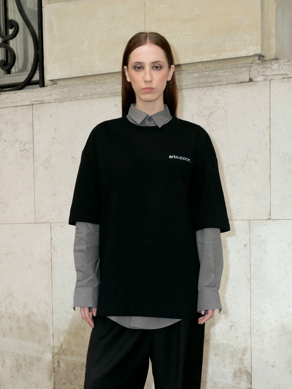 Remera Vincent Van Gogh [ Negro ]